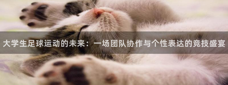 大学生足球运动的未来：一场团队协作与