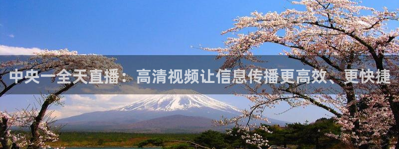 360直播足球直播雨燕相关：中央一全天直播：高清视频让信息传播更高效、更快捷