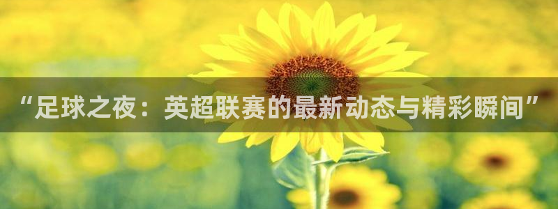 nba直播免费观看雨燕：“足球之夜：英超联赛的最新动态与精彩瞬间”